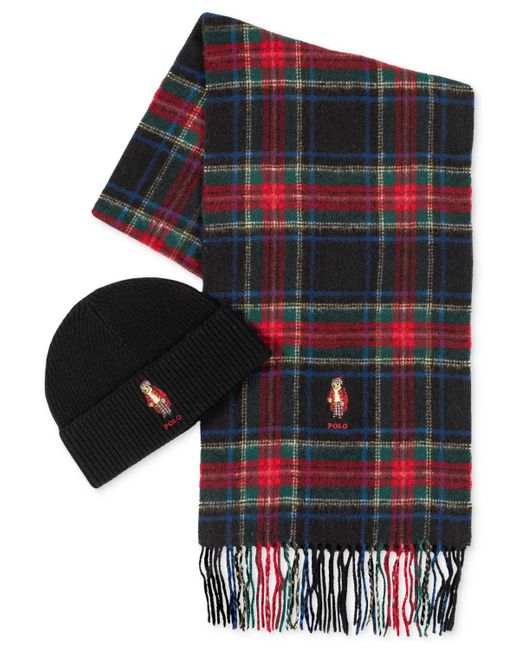 Polo Ralph Lauren Multicolor Tartan Bear Boxed Gift Set for men