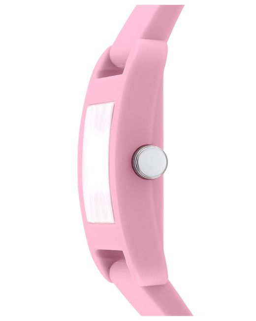 DKNY Pink City Sport Silicone Strap Watch