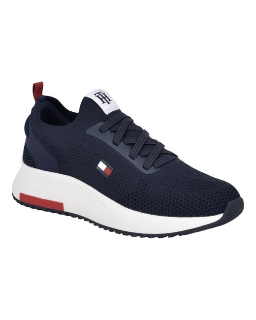 Tommy Hilfiger Blue Zaide Classic Slip On jogger Sneakers