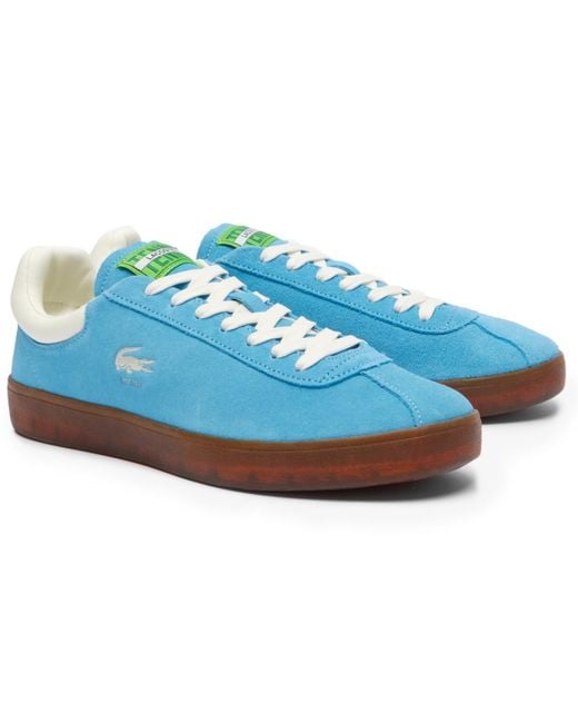 Lacoste Blue Baseshot Lace-up Court Sneakers for men