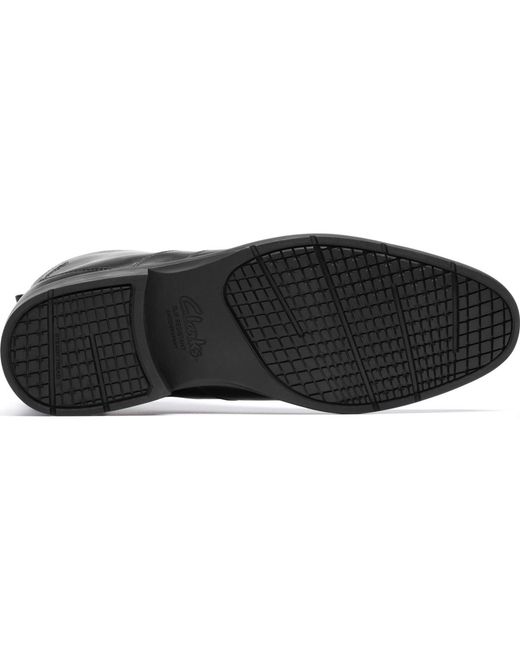 Clarks Black Collection Steadwell Zip Boots for men