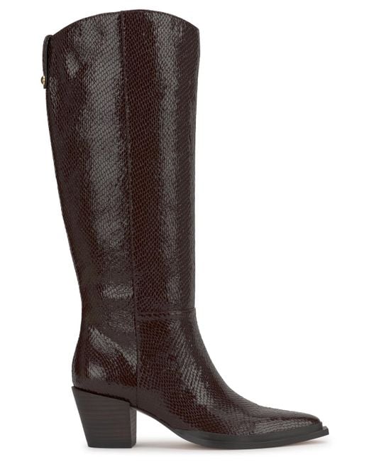 Jessica Simpson Brown Hemmia Tall Pointed-toe Boots