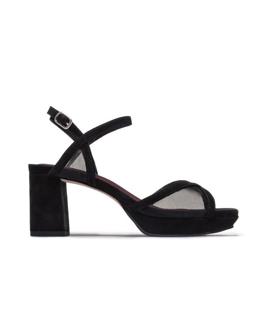 Bernardo Black Celeste Platform Sandal