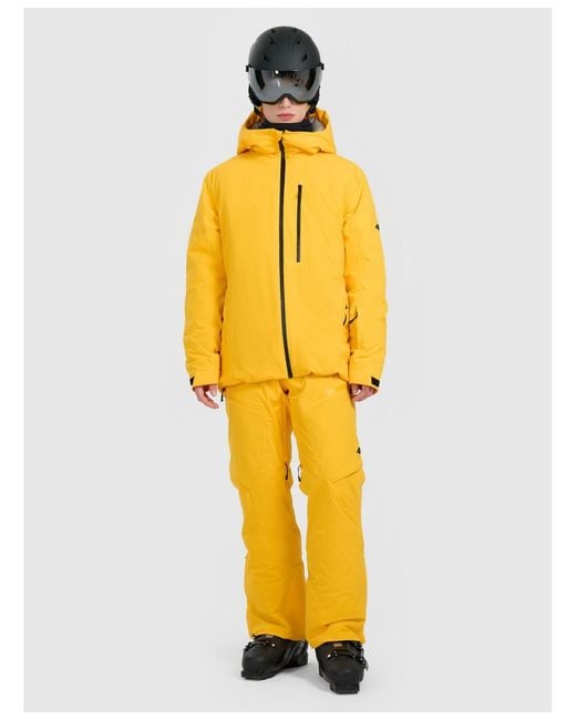 4F Yellow Ski Jacket Membrane for men