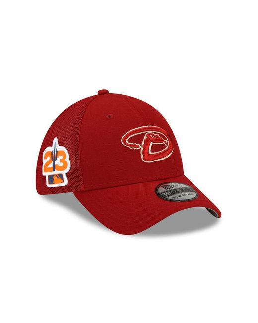 KTZ Red Arizona Diamondbacks 2023 Spring Training 39thirty Flex Hat for