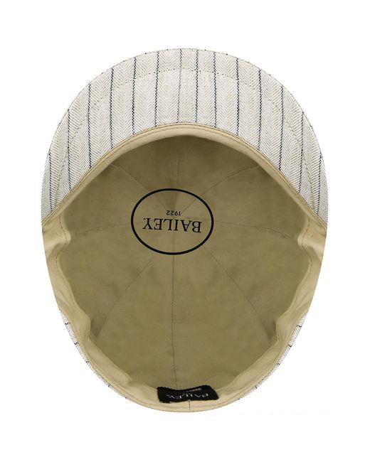 Bailey 1922 White Leif Contour Cap for men