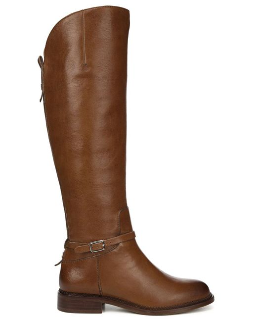 franco sarto wide calf leather boots