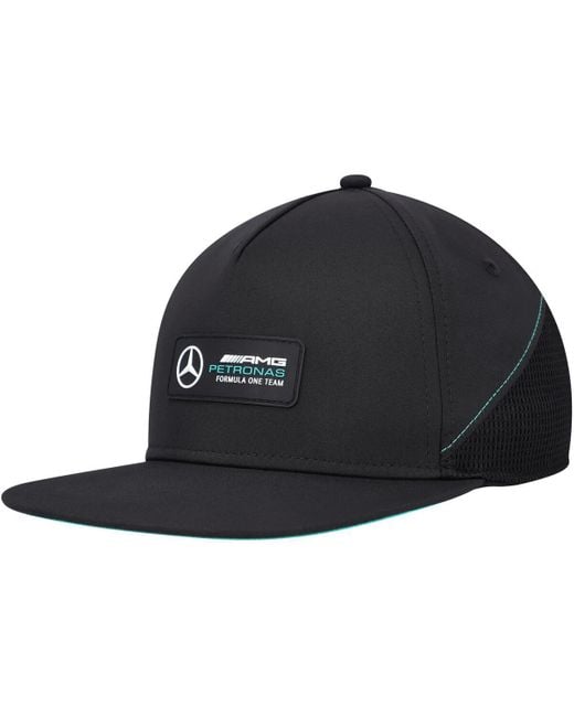 PUMA Black Mercedes-amg Petronas F1 Team Adjustable Hat for men