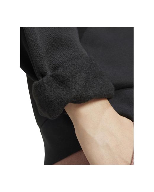 Adidas Black Essentials Crewneck Small-logo Sweatshirt