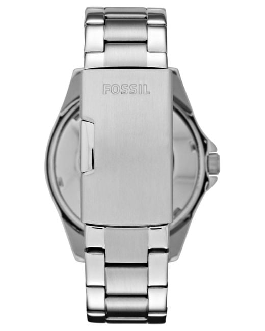 Fossil Metallic Riley Stainless Steel Bracelet Watch 38mm Es3202