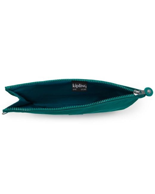 Kipling Green Iaka Large Wristlet