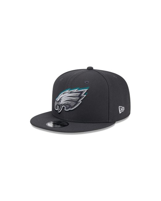 KTZ Black Philadelphia Eagles 2024 Nfl Draft On Stage 59fifty Fitted Hat for men