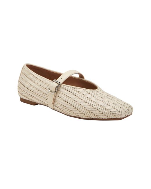 Katy Perry White The Evie Mary Jane Woven Flats