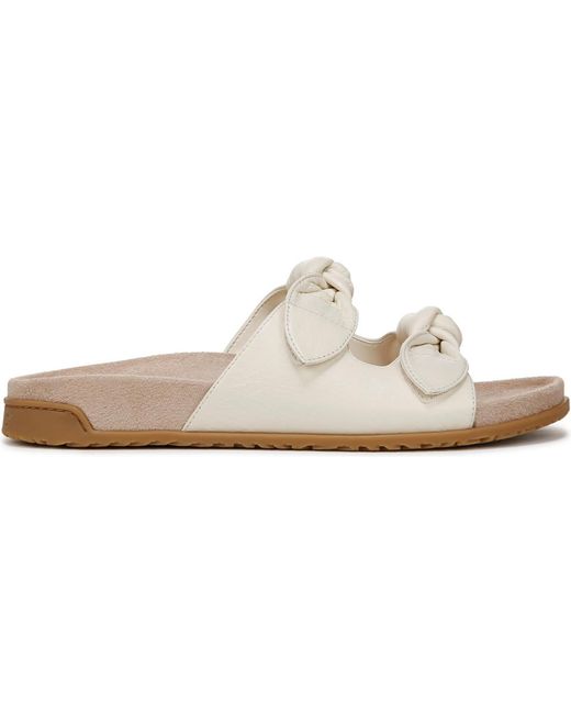 Vionic White Elara Slide Sandals