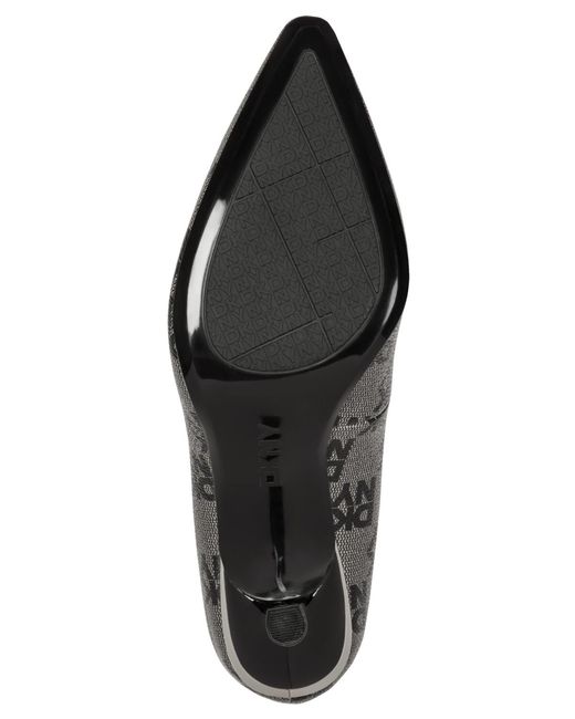 DKNY Black Naylor Slingback Pumps