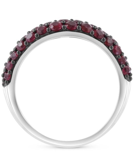 Effy Purple Effy Ruby Cluster Dome Ring (1-3/4 Ct. T.w.