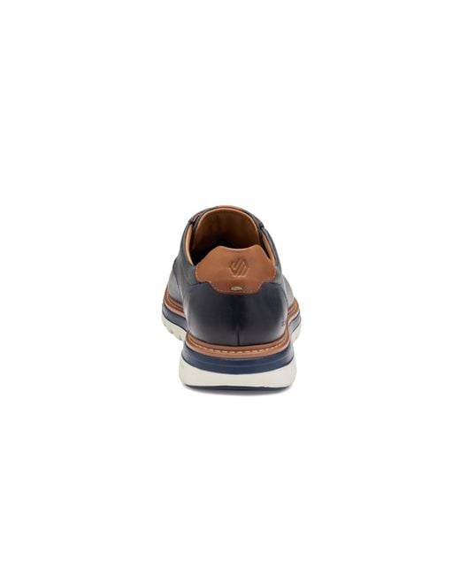 Johnston & Murphy Blue Braxton Plain Toe Shoe for men