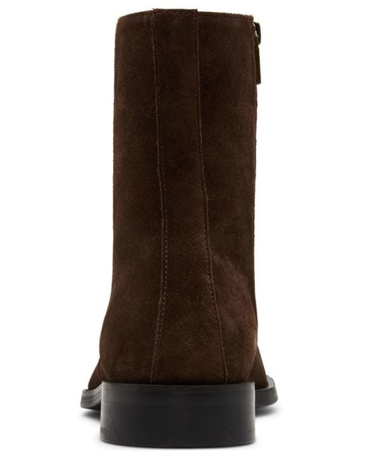 Steve Madden Brown Kemp Round Toe Boots for men