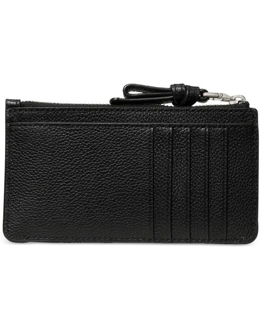 Kate Spade Black Loop Zip Credit Card Case
