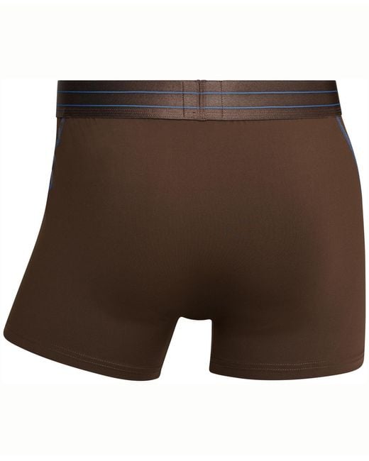 Cr7 Blue Micro-mesh Trunks for men