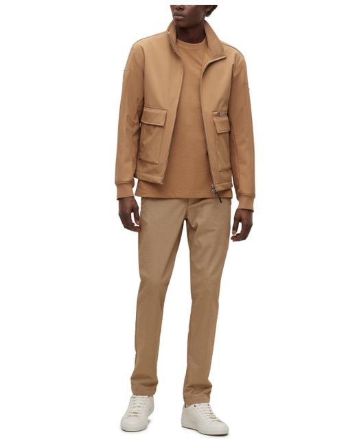 Boss Brown Boss By Cotton-blend T-shirt for men