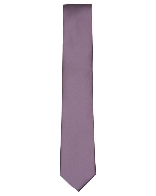 Alfani Purple Solid Texture Slim Tie for men
