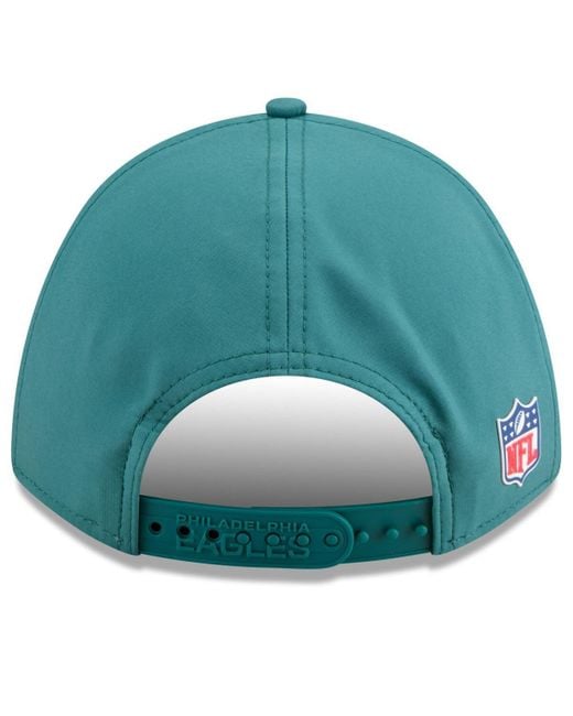 KTZ Blue Midnight Philadelphia Eagles 2025 Sideline M-crown 9forty Adjustable Hat for men
