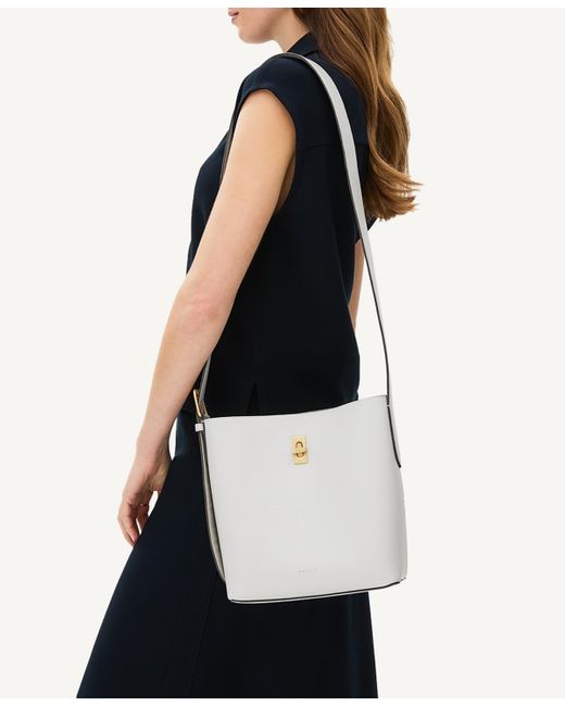 Radley Gray Threadneedle Street Medium Bucket Bag