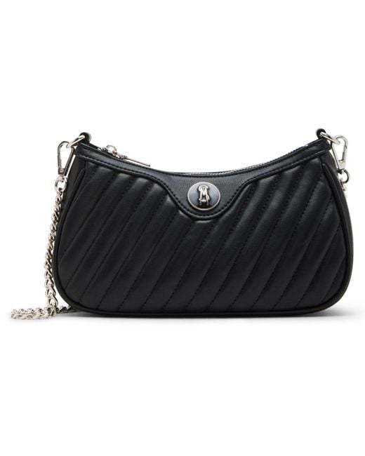 Steve Madden Black Vickie Small Shoulder Bag