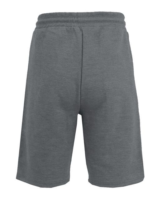 Wicked Stitch Gray Slim Fit Tech Fleece Performance Active jogger Shorts for men