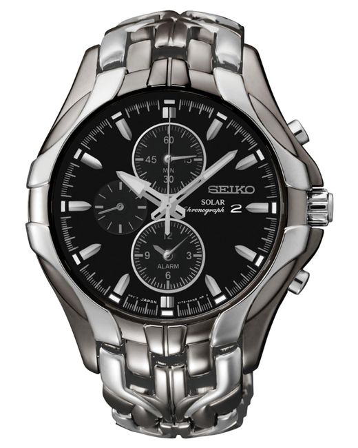 seiko excelsior solar powered ion watch