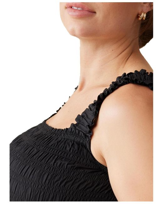 Ingrid & Isabel Black Ingrid + Isabel Maternity Ingrid + Isabel Babymoon Every Day Midi Skirt Set