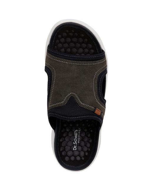 Dr. Scholls Black Feel Energy Recovery Slide for men