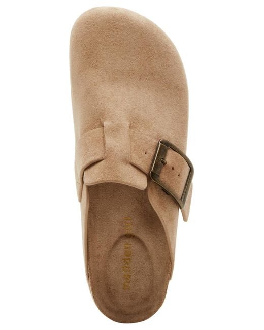 Madden Girl Brown Luna Platform Slip-on Clogs