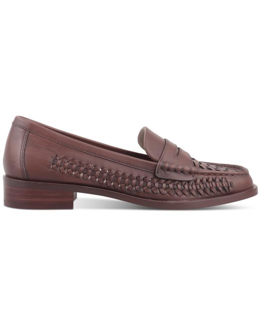 Giani Bernini Brown Brynnlee Woven Loafers