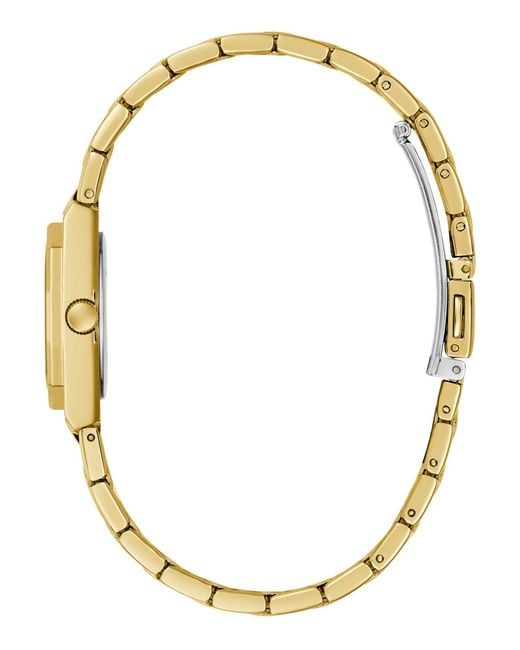 Guess Metallic Analog Watch