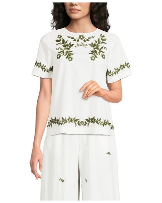 Lands' End White S P