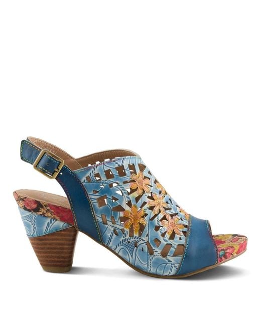 L'ARTISTE Blue Womens Spring Step Eclipsing