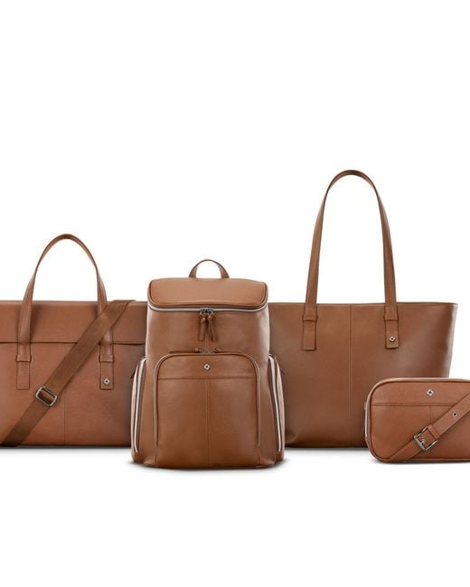 Samsonite Brown 8.9" Mobile Solution 2 Crossbody