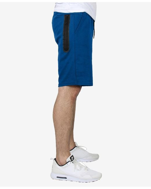 Wicked Stitch Blue Tech Performance Shorts for men