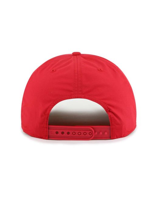 '47 Red Cincinnati S Camp Scape Hitch Adjustable Hat for men