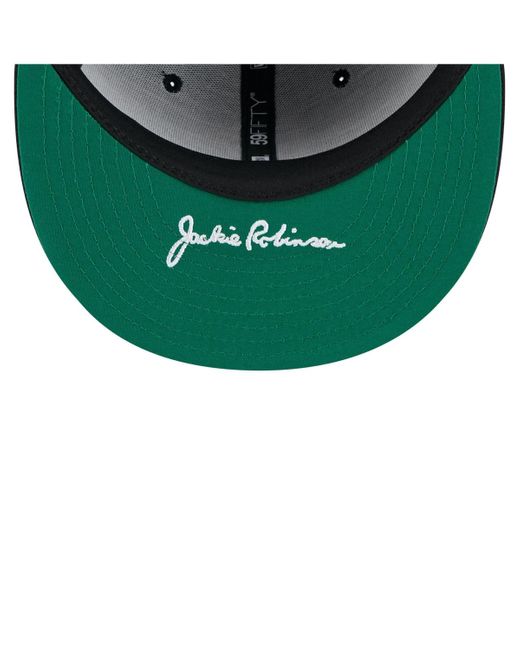 KTZ Black San Francisco Giants 2025 Jackie Robinson Day 59fifty Fitted Hat for men