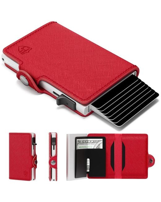 Conceal Plus Red Rfid Pop Up Wallet