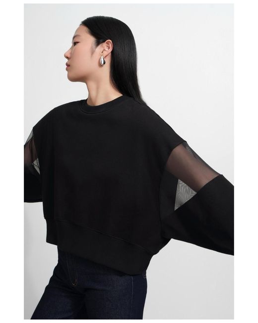 MARCELLA Black Iara Sweatshirt