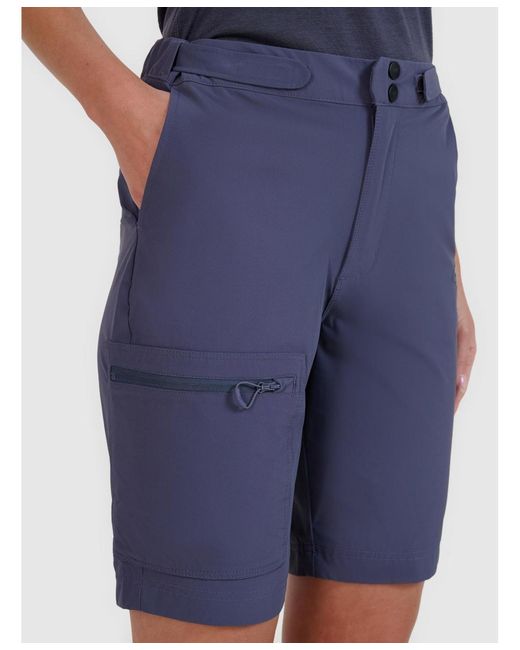 4F Blue Quick-dry Trekking Regular Shorts