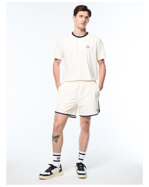 Sergio Tacchini White Grata Active Short