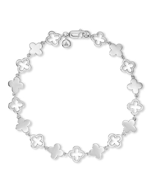 DEVATA White Clover Chain Bracelet