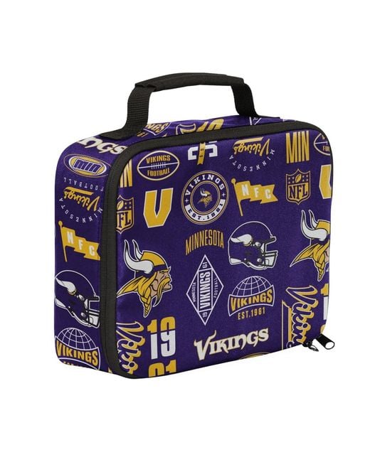 Outerstuff Blue Minnesota Vikings Backpack And Lunchbox Set