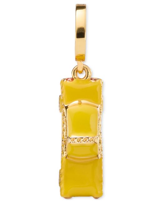 Kate Spade Metallic Tone One In A Million Taxi Charm