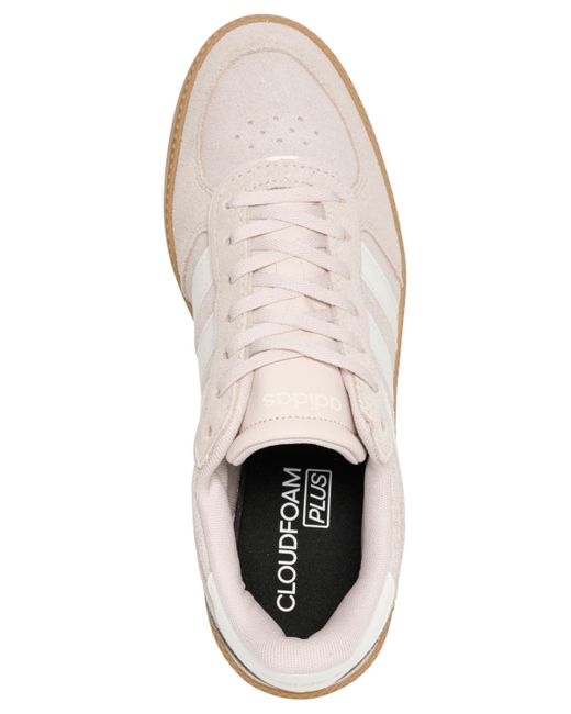 Adidas White Breaknet Sleek Casual Sneakers From Finish Line